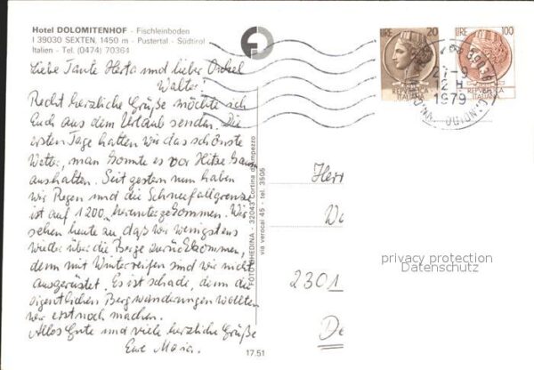 Sexten Sesto Suedtirol Hotel Dolomitenhof Fischleinboden Dolom – Bild 2