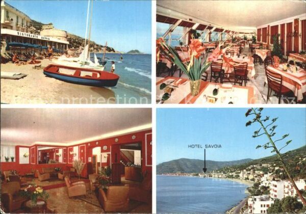 ALASSIO Savona Liguria IT Hotel Savoia Restaurant Strand