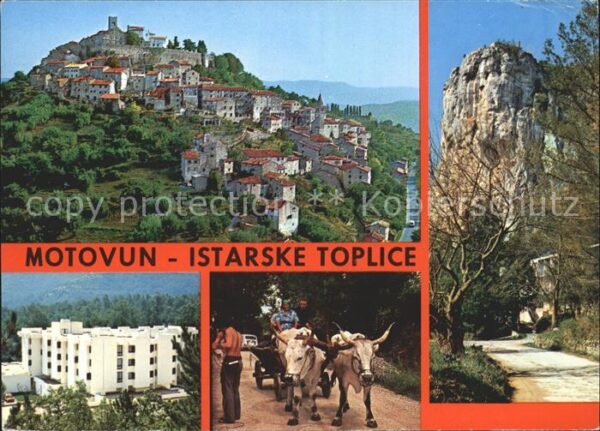 Motovun Istarske Toplice Ochsenkarren Felsen