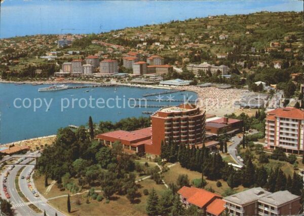 Portoroz Hotel Uferstrasse Strand