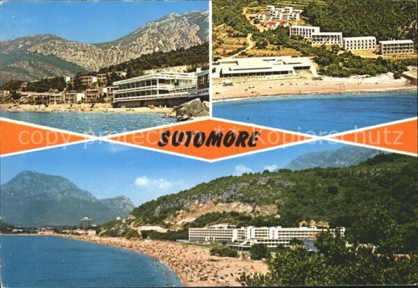 Sutomore Dalmatien Hotelanlagen Strand