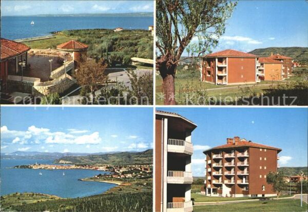 Izola Simonov Zaliv Panorama Meerblick