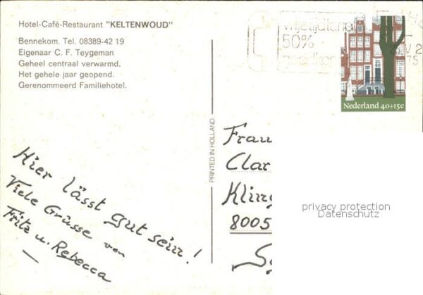 Bennekom Hotel Cafe Restaurant Keltenwoud – Bild 2