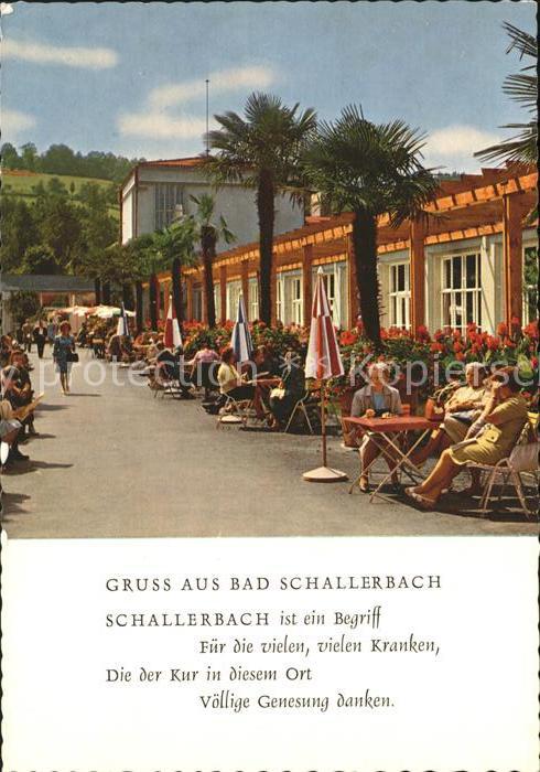 Bad Schallerbach Kurpromenade Palmengarten Restaurant
