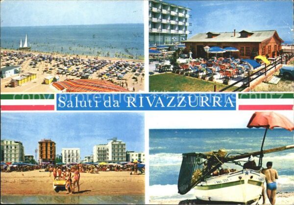 Rivazzurra Strand Restaurant Fischerboot
