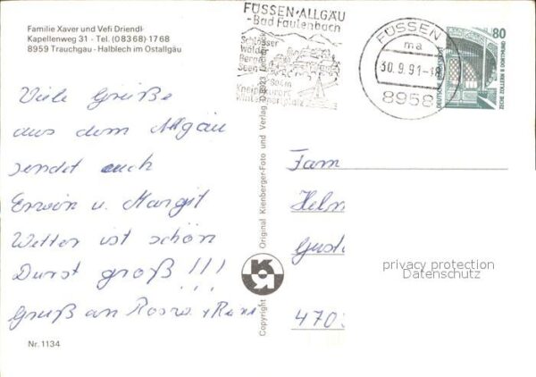 Trauchgau Pension Schwimmbad Geiselstein Kapelle – Bild 2