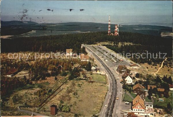 Torfhaus Harz Sporthotel Brockenblick Sendeturm Flieg