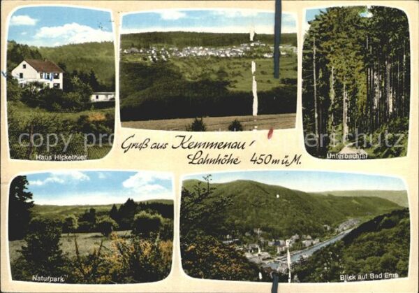 Kemmenau Haus Hickethier Unterbachtal Wald Natur
