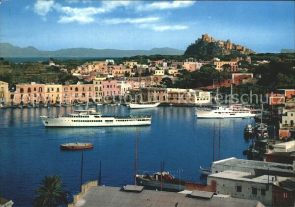 Ischia Il Porto Isola Verde Hafen Fähre