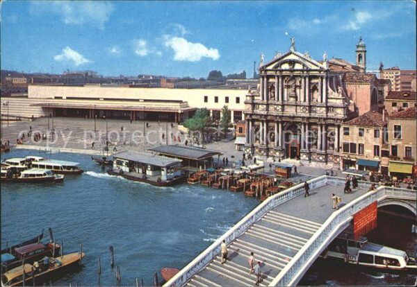 Venezia Venedig Stazione di Santa Lucia Bahnhof