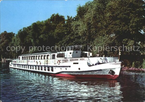 Potsdam Weisse Flotte MS Sanssouci VEB Verkehrs