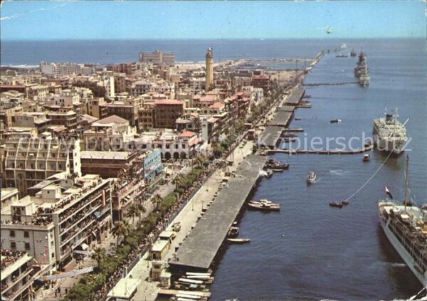 Port Said General vue and the harbor