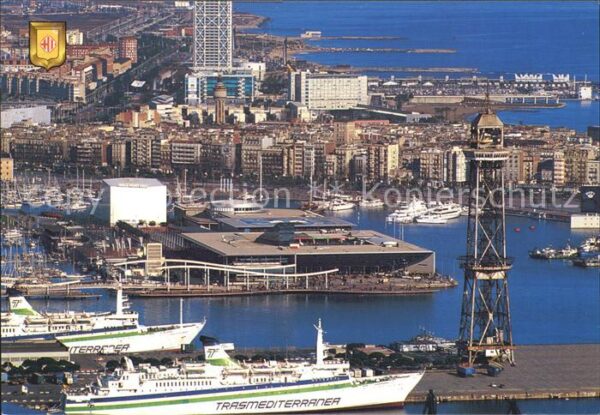 Barcelona Cataluna Puerto Hafen