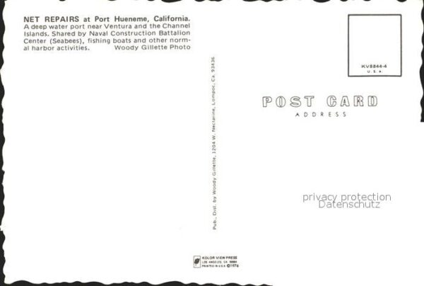 Port Hueneme Net Repairs Fischkutter – Bild 2