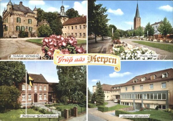 Kerpen Rheinland Schloss Lörsfeld Stiftsplatz Marienhosp