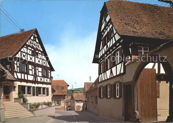Kiechlingsbergen Ältestes Fachwerkhaus am Kaiserstuhl