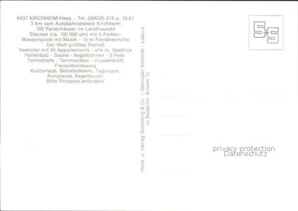 Kirchheim Hessen See Park Ferienhäuser – Bild 2