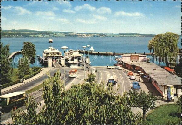 Konstanz Bodensee Autofähre Konstanz Meersburg