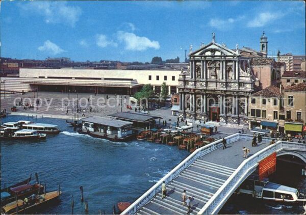 Venezia Venedig Stazione di Santa Lucia Bahnhof