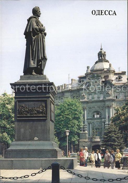 Odessa Ukraine Monument to MS Vorontsov Sculptor F. Br