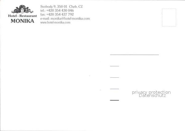 Cheb Eger Hotel Restaurant Monika – Bild 2