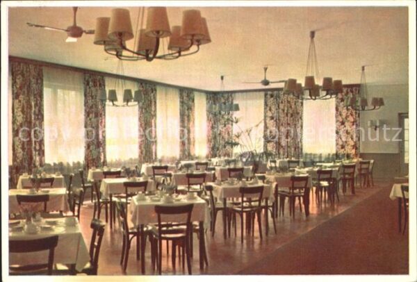 Wien Speisesaal Franz Schulz Heim Helenental