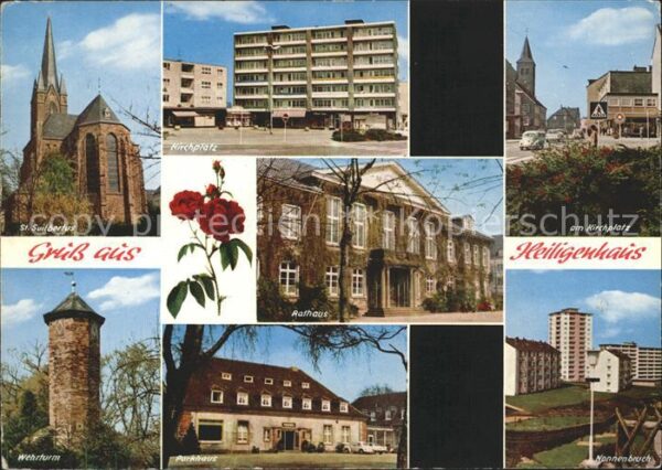 Heiligenhaus Mettmann St Suitbertus Kirche Kirchplatz Nonnenb