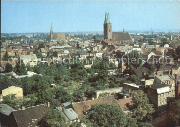 Stendal Blick über die Stadt