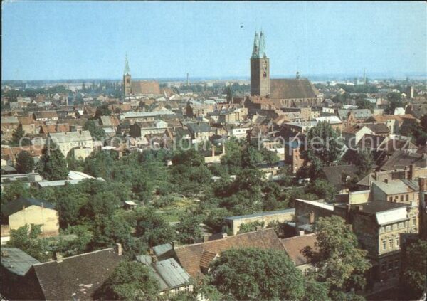 Stendal Blick über die Stadt