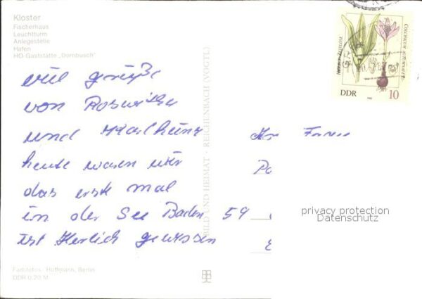Kloster Hiddensee Fischerhaus Leuchtturm Anlegestelle Haf – Bild 2