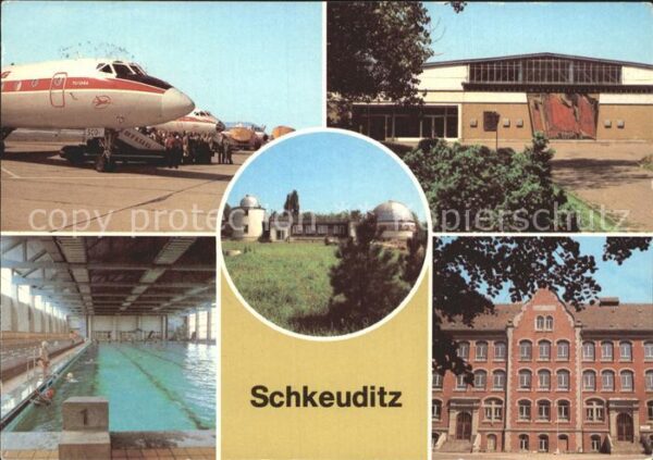 Schkeuditz Flughafen Planetarium Schwimmhalle Less