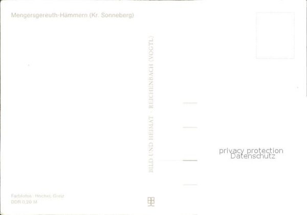 Mengersgereuth-Haemmern Teilansichten Landschaft – Bild 2