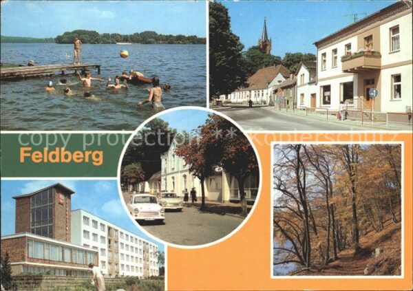 Feldberg Mecklenburg Haussee Fürstenberger Strasse FDGB Erho