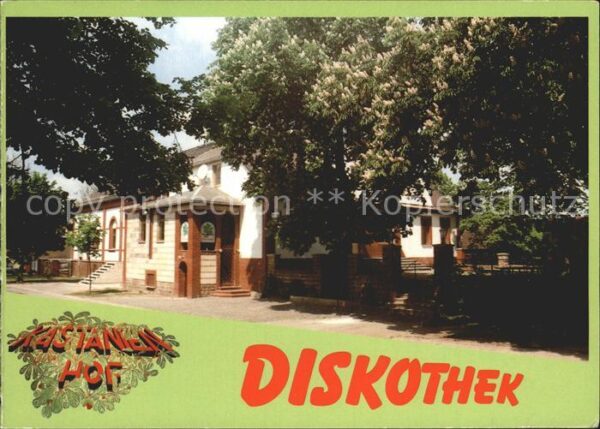 Byhleguhre Echt Kastanien Hof Diskothek