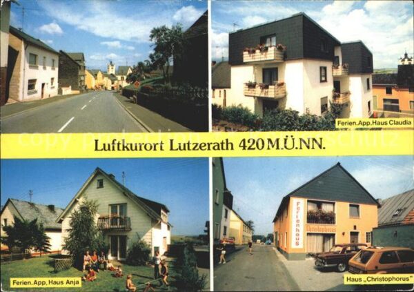 Lutzerath Strassenpartie Luftkurort Ferienappartm