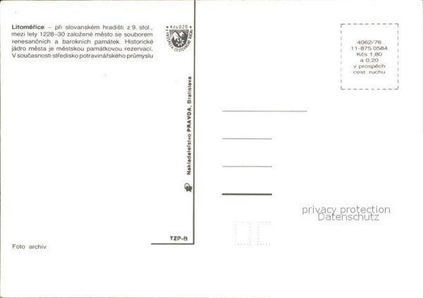 Litomerice Leitmeritz Nordboehmen Teilansichten – Bild 2