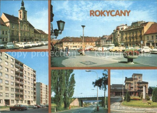 Rokycany Radnice Namesti Nova vystavba Dalnice o
