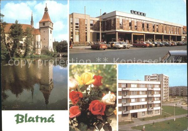 Blatna Zamek Blatna Obchodni stredisko Labut N