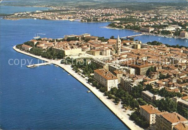 Zadar Zadra Zara Fliegeraufnahme