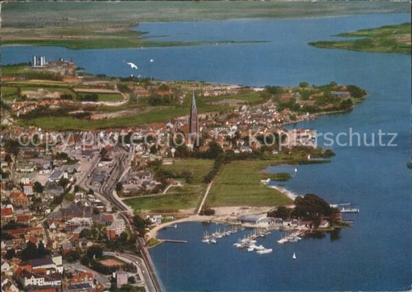 Schleswig Schlei Fliegeraufnahme