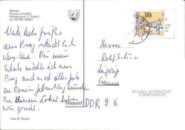 Praha Prahy Prague Pivovar u Fleku Speisesäle – Bild 2