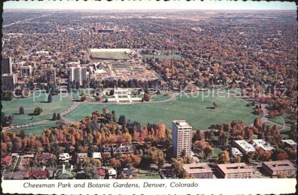 Denver Colorado Cheesman Park and Botanic Gardens