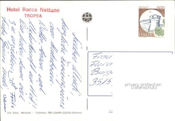 Tropea Hotel Rocca Nettuno Vista aerea – Bild 2