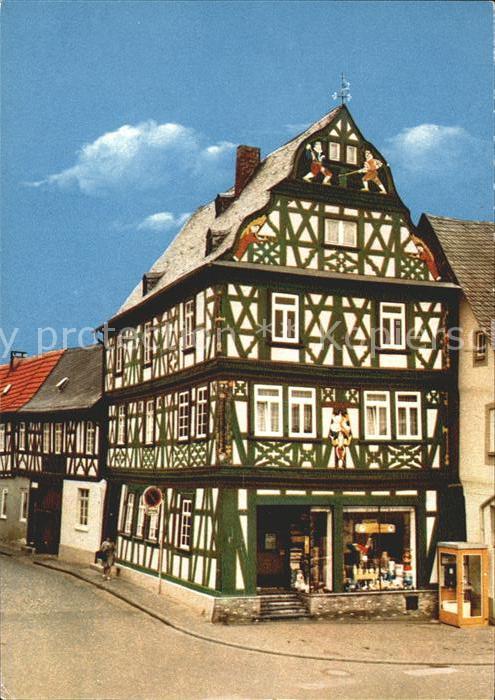 Camberg Bad Haus Sadony erbaut 1592 Fachwerkhaus