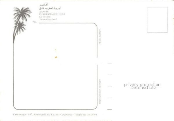 Agadir Europamaroc Hotel Piscine – Bild 2