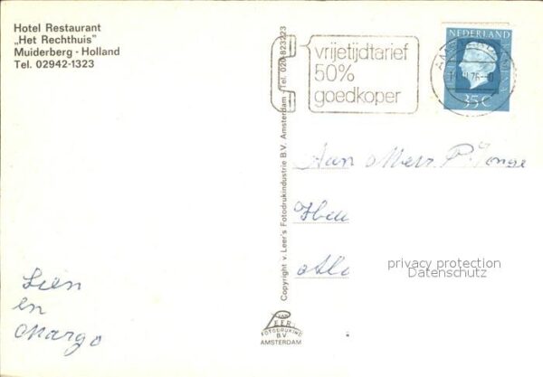 Muiderberg Hotel Restaurant Het Rechthuis – Bild 2