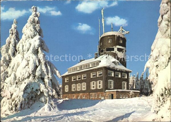 Winterberg Hochsauerland Kahler Asten Aussichtsturm Wetterstatio