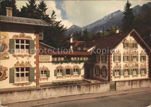 Oberammergau Hänsel und Gretel Heim Fassadenmalerei
