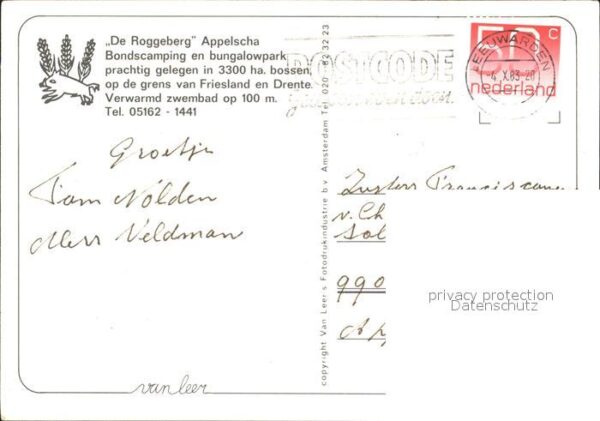 Appelscha Bondscamping De Roggeberg Bungalowpark – Bild 2