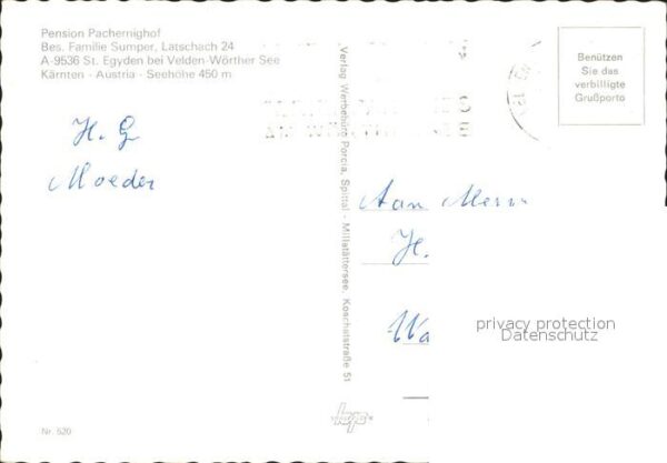 St Egyden Velden Gasthof Pension Pachernighof Swimming P – Bild 2